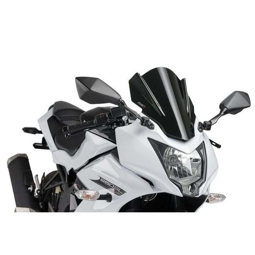 PLEXI ŠTÍT PUIG RACING 7630N ČERNÝ