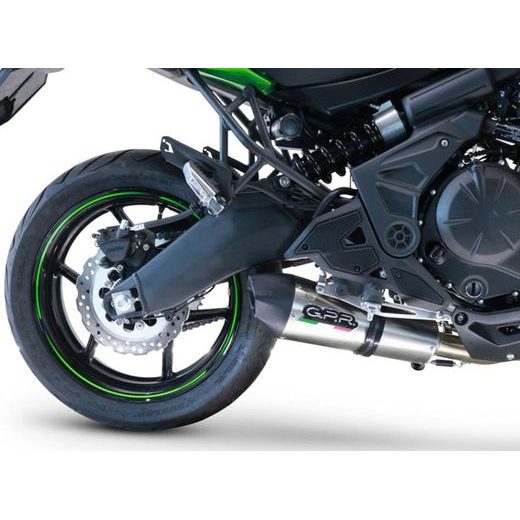 VÝFUK KOMPLETNÍ GPR NEW GRAND PRIX EVO TITANIUM E5.CO.K.169.CAT.GPAN.TO BROUŠENÝ TITAN ZAHRNUJE ODNÍMATELNÝ DB KILLER A KATALYZÁTOR