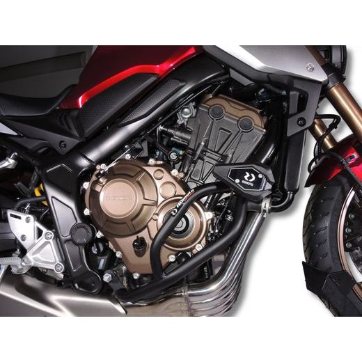 OCHRANNÉ RÁMY MOTORU RDMOTO CF144KDSL01K MATNÁ ČERNÁ PRO HONDA CB 650 R 2019-2023