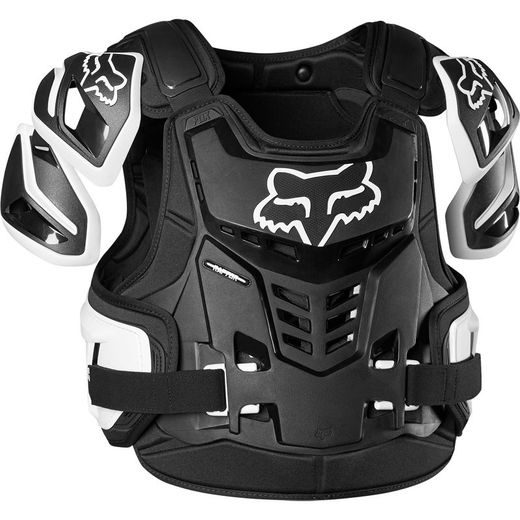 FOX RAPTOR VEST, CE-BLACK/WHITE MX22