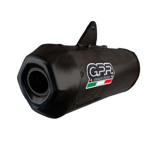 KONCOVKA VÝFUKU SLIP-ON GPR PENTAROAD VO.5.1.CAT.PE.BL MATNÁ ČERNÁ ZAHRNUJE SPOJOVACÍ SVOD, ODNÍMATELNÝ DB KILLER A KATALYZÁTOR PRO VOGE SR4 350 MAX / T 2023-2024