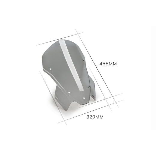 PLEXI ŠTÍT PUIG NEW GEN. SPORT 20889F TMAVÁ KOUŘOVÁ