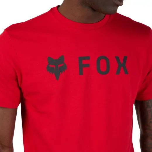 FOX ABSOLUTE SS PREM TEE - FLAME RED