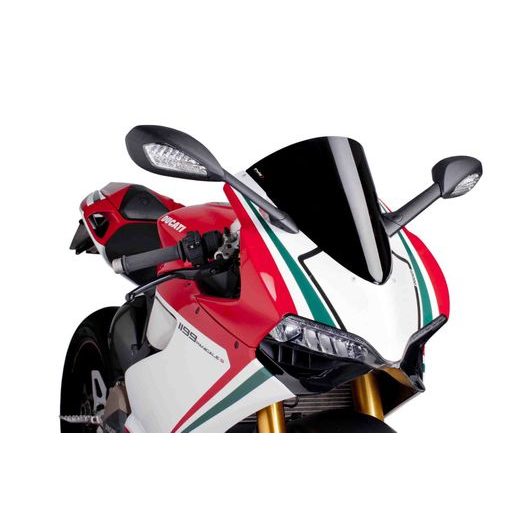 PLEXI ŠTÍT PUIG RACING 5990N ČERNÝ
