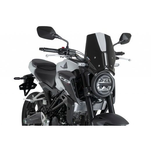 PLEXI ŠTÍT PUIG NEW GEN. SPORT 22296N ČERNÝ
