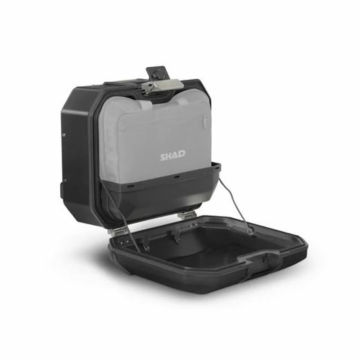 BOČNÍ HLINÍKOVÝ KUFR NA MOTORKU SHAD TERRA TR36 D0TR36100RB ČERNÁ EDICE PRAVÝ