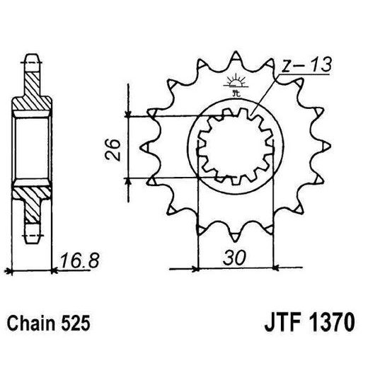 ŘETĚZOVÁ SADA EK - STŘÍBRNÝ ŘETĚZ 525 SRO, O-KROUŽEK, KOLEČKO JT, ROZETA SUPERSPROX PRO HONDA CBR 600 F 1999-2000