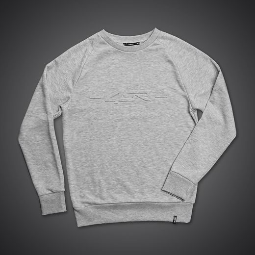 MIKINA LOGO EMB GREY