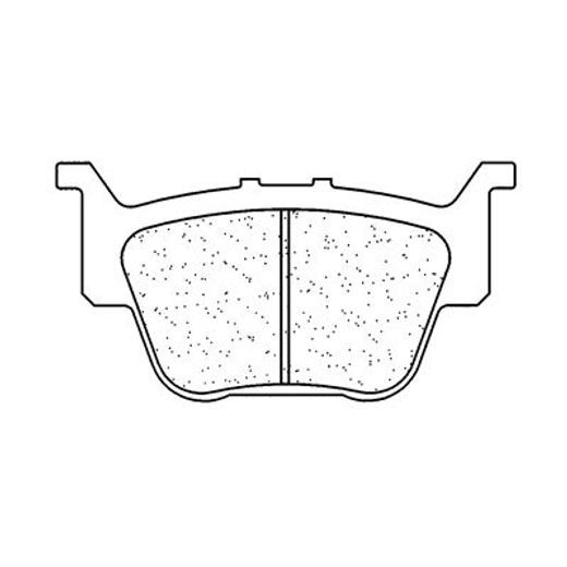BRZDOVÉ DESTIČKY CL BRAKES 1140 ATV1