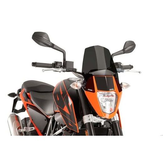 PLEXI ŠTÍT PUIG NEW GEN. SPORT 6009F TMAVÁ KOUŘOVÁ