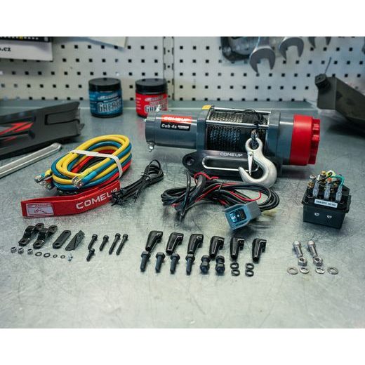 COMEUP CUB 4S 12V STD, 4000LBS, SYNTHETIC ROPE