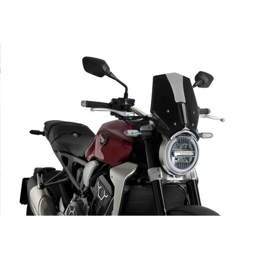 PLEXI ŠTÍT PUIG NEW GEN. SPORT 9748N ČERNÝ