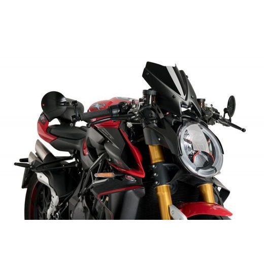 PLEXI ŠTÍT PUIG NEW GEN. SPORT 20680N ČERNÝ