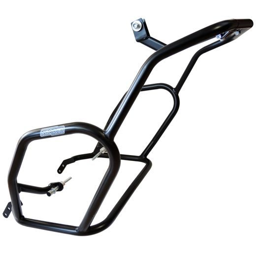 OCHRANNÉ RÁMY MOTORU RDMOTO CF128KD MATNÁ ČERNÁ PRO KAWASAKI KLV 1000 2004-2006
