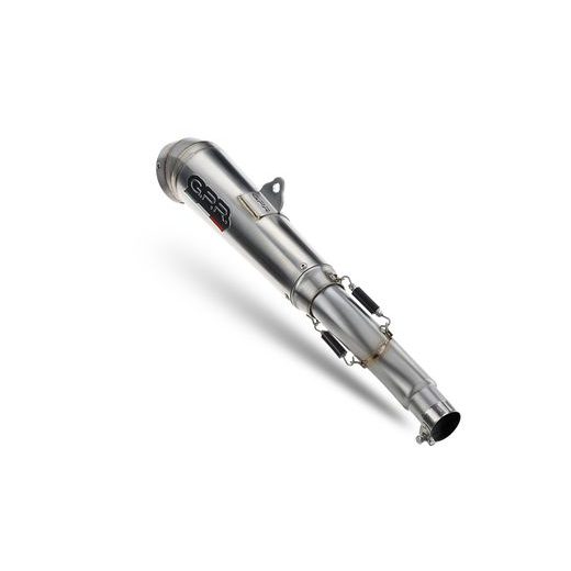VÝFUK KOMPLETNÍ GPR POWERCONE EVO Z.11.RACE.PCEV BROUŠENÁ NEREZOVÁ OCEL PRO ZONTES 350 X1 2022-2024
