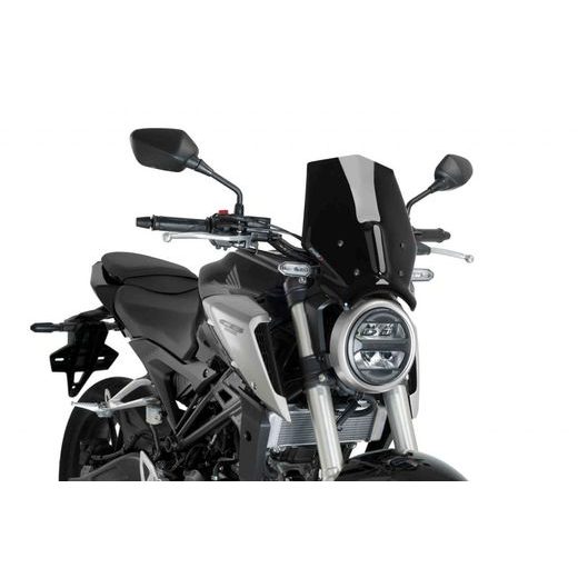 PLEXI ŠTÍT PUIG NEW GEN. SPORT 9734N ČERNÝ