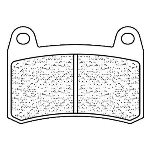 BRZDOVÉ DESTIČKY CL BRAKES 1274 A3+