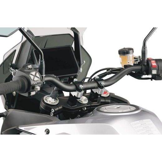 ZVÝŠENÍ ŘIDÍTEK PUIG 22115P STŘÍBRNÁ HEIGHT 20MM, D 29MM