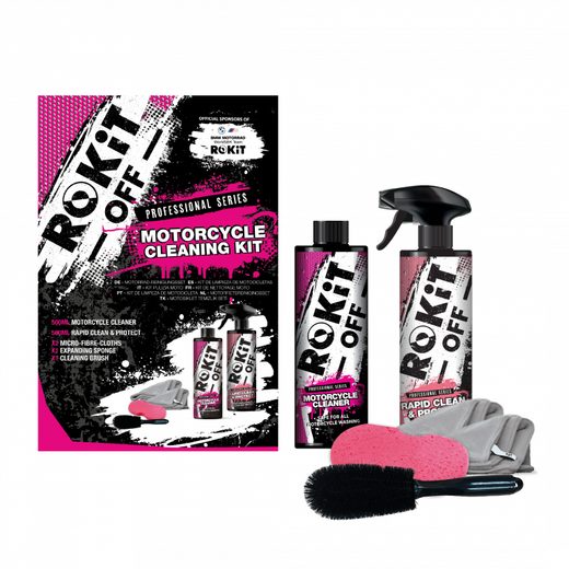 SADA NA ČIŠTĚNÍ MOTOCYKLŮ ROKIT OFF ROK39883