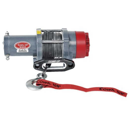 COMEUP CUB 3S 12V STD, 3000LBS, SYNTHETIC ROPE