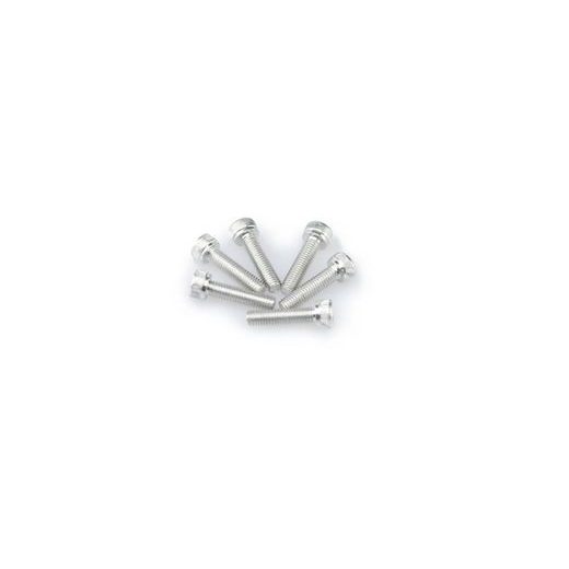 ŠROUBY PUIG ANODIZED 0147P STŘÍBRNÁ M5 X 20MM (6KS)