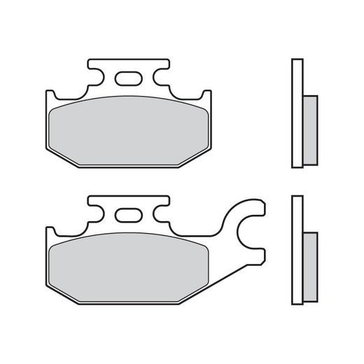BRZDOVÉ DESTIČKY BREMBO 07070 BRZDOVÉ DESTIČKY PRO SKÚTRY CC