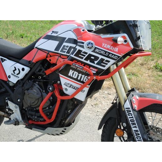 OCHRANNÉ RÁMY MOTORU RDMOTO CF140R ČERVENÁ