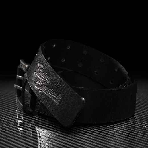 KOŽENÝ PÁSEK DOUBLE BLACK