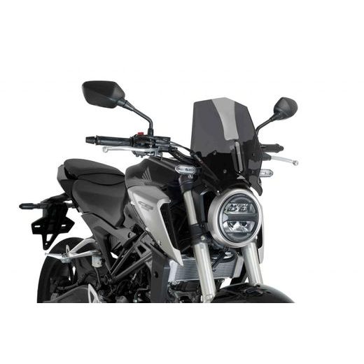 PLEXI ŠTÍT PUIG NEW GEN. SPORT 9734F TMAVÁ KOUŘOVÁ