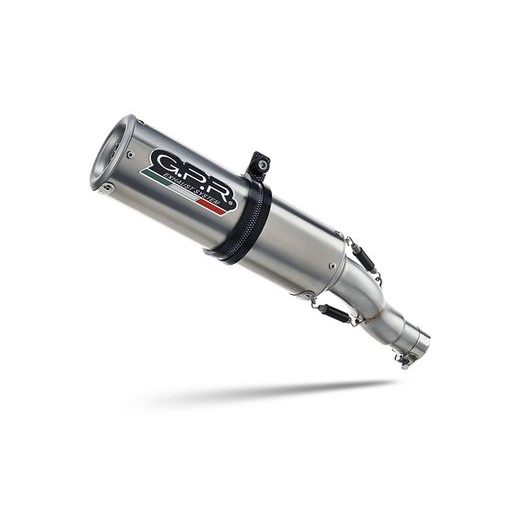 VÝFUK KOMPLETNÍ GPR M3 CO.K.176.1.CAT.M3.INOX BROUŠENÁ NEREZOVÁ OCEL ZAHRNUJE ODNÍMATELNÝ DB KILLER A KATALYZÁTOR