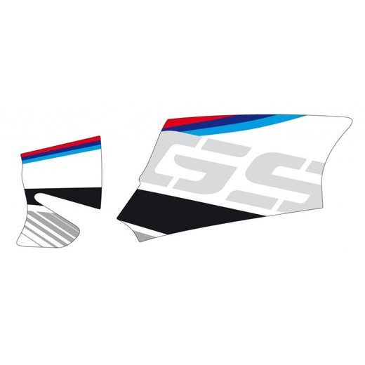 SWING ARM PROTECTOR KIT STICKERS PUIG GS 20152B BÍLÁ