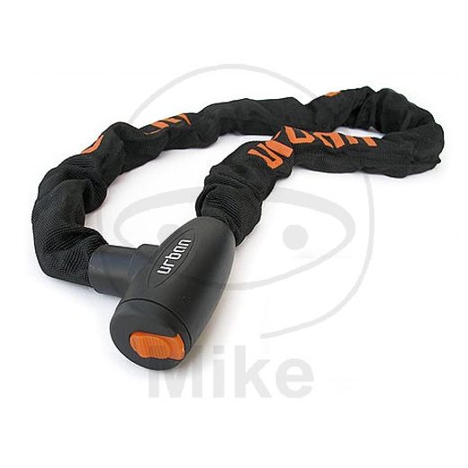 ŘETEZOVÝ ZÁMEK JMT URBAN XK100 8X1000 MM ČERNÝ