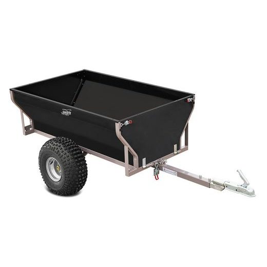 SHARK WOOD 550, VOZÍK ZA ČTYŘKOLKU, ČERNÝ