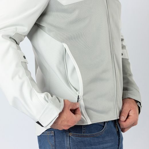 BUNDA IXS OXY-AIR X51029 COOL ŠEDÁ 3XL