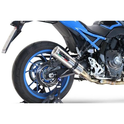 VÝFUK KOMPLETNÍ GPR M3 S.199.RACEDB.M3.INOX BROUŠENÁ NEREZOVÁ OCEL
