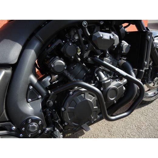 OCHRANNÉ RÁMY MOTORU RDMOTO CF116KD MATNÁ ČERNÁ SNÍŽENÍ PRO YAMAHA V-MAX 1700 2009-2020