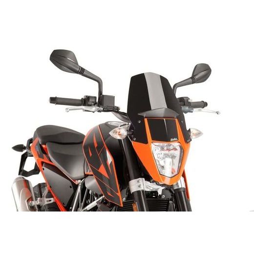 PLEXI ŠTÍT PUIG NEW GEN. SPORT 6009N ČERNÝ
