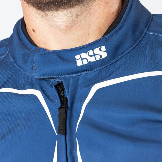 SPORTOVNÍ BUNDA IXS TS-PRO-ST-PLUS X55060 BLUE-ORANGE-WHITE XL