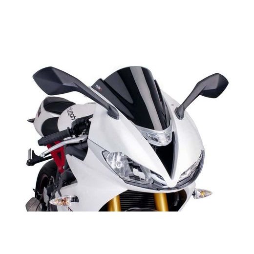 PLEXI ŠTÍT PUIG RACING 6498N ČERNÝ