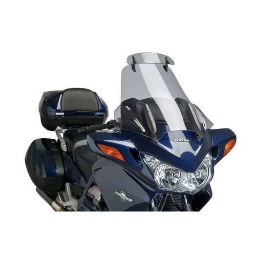 PLEXI ŠTÍT PUIG TOURING WITH VISOR 7591H KOUŘOVÁ