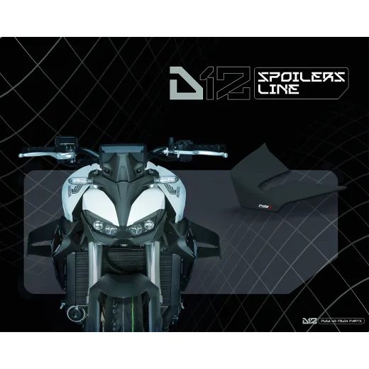 SPOILERY PUIG D12 22901J MATNÁ ČERNÁ