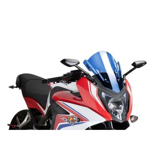PLEXI ŠTÍT PUIG RACING 7003A MODRÁ