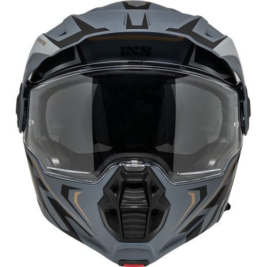 VÝKLOPNÁ ENDURO HELMA IXS VENTURE 1.0 MIPS X1-021205 MATNÁ ČERNO-ZLATÁ S