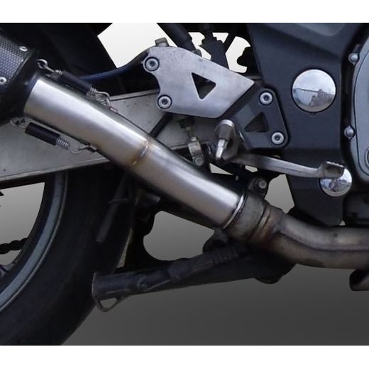 DVOJITÁ KONCOVKA VÝFUKU SLIP-ON GPR TRIOVAL K.148.TRI LEŠTĚNÁ NEREZOVÁ OCEL PRO KAWASAKI ZZR 1400 2012-2016