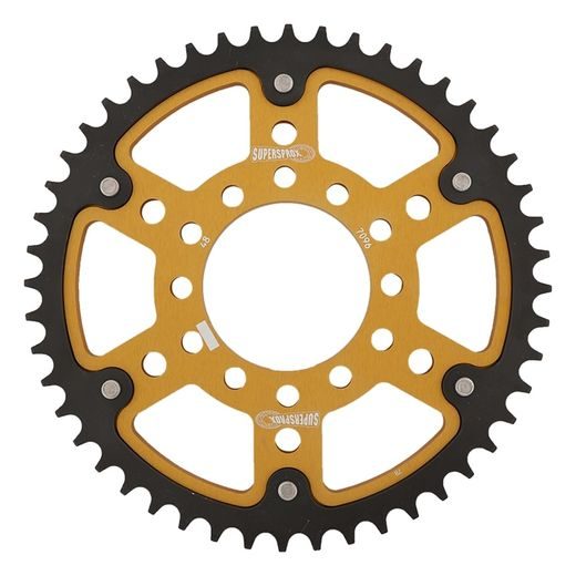 ŘETĚZOVÁ ROZETA SUPERSPROX STEALTH RST-7096:48-GLD ZLATÁ 48 ZUBŮ, 530