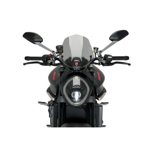 PLEXI ŠTÍT PUIG NEW GEN. SPORT 20712H KOUŘOVÁ
