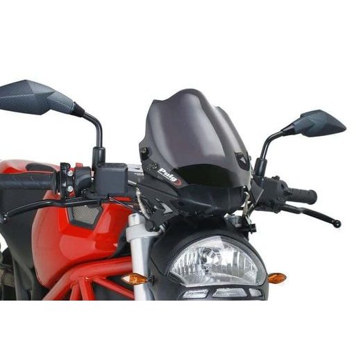 PLEXI ŠTÍT PUIG NEW GEN. SPORT 4672F TMAVÁ KOUŘOVÁ