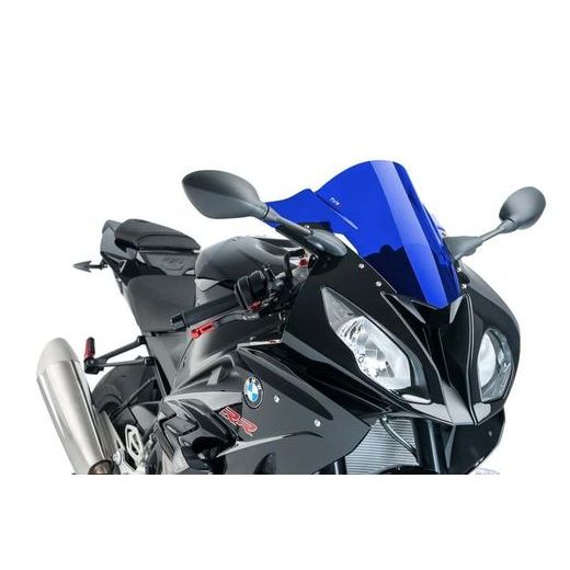 PLEXI ŠTÍT PUIG RACING 7564A MODRÁ