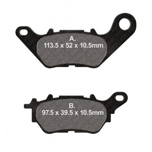 BRZDOVÉ DESTIČKY EBC FA662