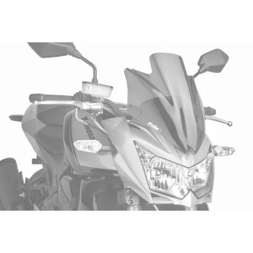 PLEXI ŠTÍT PUIG NEW GEN. SPORT 4523T ORANŽOVÁ